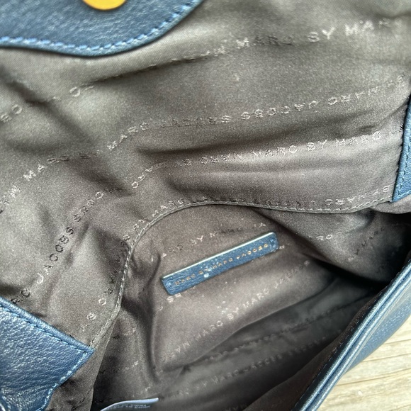 Vintage MARC JACOBS Petal to the Metal Flap Pouchette Crossbody wallet set - Picture 14 of 17